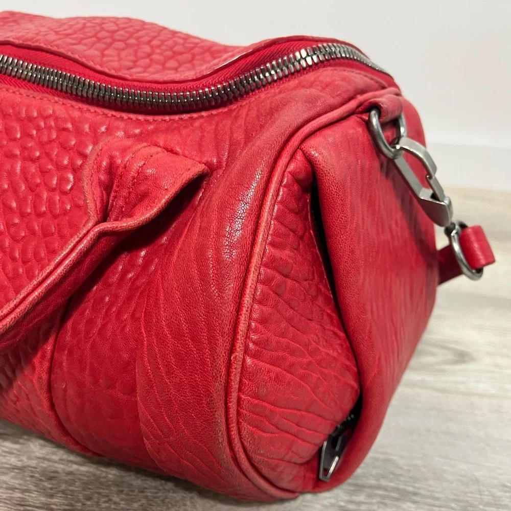 Alexander Wang Red Rockie Crossbody Satchel Bag - Picture 6 of 16